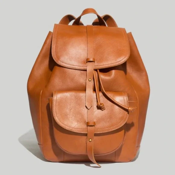 Madewell leather Transport Rucksack - Picture 6 of 7